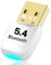 Bluetooth Adapter 5.4 für PC, USB Bluetooth Dongle, EDR Bluetooth Wireless Senderempfänger für Laptop, PC, Headset Tastatur Maus Bluetooth Stereo Kompatibel Windows 11/10/8.1/7 (BT542-1)