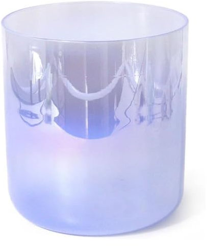 Juego de cuencos de cristal de 6 pulgadas, 432 Hz, con mazo y junta tórica, cuenco tibetano, para sanación de sonido, terapia, meditación (A nota)