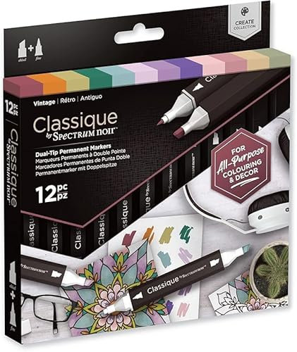 Classique Spectrum Noir Vintage 12-PK
