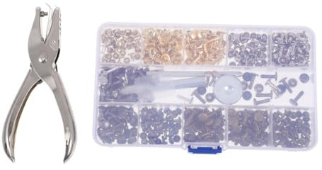 Housoutil Remaches Artesanales Ropa De Remaches Para Artesanías Duraderos y Fáciles De Instalar