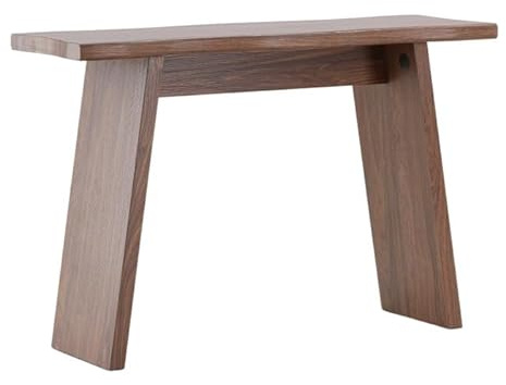 Paris Prix Console Design Courbé Kirkenes 120cm Noyer