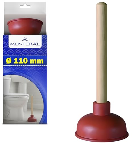 Sturalavandino a Ventosa Ø 110 mm - Ventosa Stura per WC è Doccia | per Vasca da Bagno e Sistemi di Scarico - MONTERAL