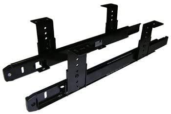 All Metal Ball bearing Keyboard Slide - 14 , 3/4 Extension - Black by Hawthorne & Reid