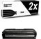Eurotone 2X Druckerpatrone kompatibel für Ricoh Aficio SP C220 A SP C220 N SP C220 S SP C221 N SP C221 SF SP C222 DN SP C222 SF SP C240 DN SP C240 SF, Black BK atrone