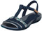 Clarks Damen Tealite Grace T-Spange Sandalen, Blau, 41 EU