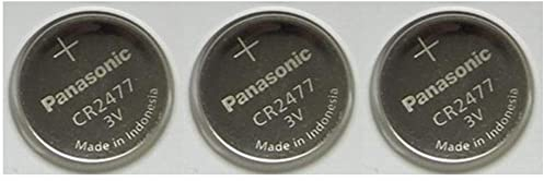 Dynamic Power PANASONIC - CR2477 - BATTERY, LITHIUM COIN,CR2477, 3V 1000MAH - Pack of 1