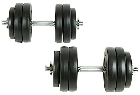 vidaXL Hantel-Set 30 kg