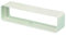 raccord droit rectangulaire - 55 x 110 mm - atlantic 460001