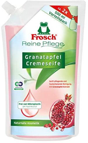 Frosch Handseife Granatapfel Nachfüller, 6er Pack (6 x 500 ml)