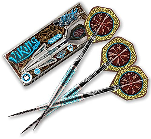 Shot. Stahl Spitze Dart von Darts-Viking Drakkar Stahl Spitze Dart-Back beschwert 90% Tungsten Barrels