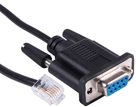 Suamdoen DB9 a RJ11 RJ12 6P6C LAN Network Seriale Console Cavo per Sevo Drive Leadshine Stepper Comunicazione