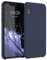 kwmobile Hülle kompatibel mit Apple iPhone XR Hülle - Silikon Handy Case - Handyhülle weiche Oberfläche - kabelloses Laden - Dunkelblau matt