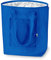 PromotionGift - Nevera plegable reutilizable, bolsa de playa y de compras ligera y duradera, con forro interior de aluminio para una perfecta función de refrigeración (Azul real)
