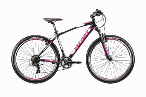 Atala Mountainbike Starfighter Modell Lady 2020 27,5 Zoll VB, 21 Gänge, Größe M 18 Zoll 165 cm bis 180 cm, Farbe Schwarz - Fuchsia