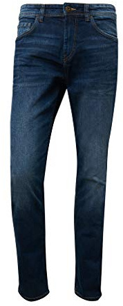 TOM TAILOR Herren Jeanshosen Josh Regular Slim Jeans mid Stone wash Denim,32/34,10281,6000