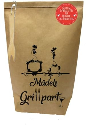 Wundertüte für Erwachsene Typentüte viele Themen (Mädels Grillparty)