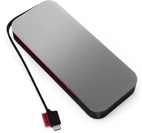 Lenovo G0A3LG2WWW banque d'alimentation électrique Lithium Polymère (LiPo) 20000 mAh Gris