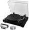 Fluance RT81 Elite High Fidelity Vinyl Turntable Record Player featuring Audio Technica AT95E, Belt Drive, Built-in Preamp with Record Weight and 3 in 1 Stylus and Record Cleaning Vinyl Accessory Kit