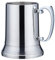 Jiaminye Double Wall Steel Beer Mug Breakfast Milk Mugs with Handgrip Coffee Cup 560Ml