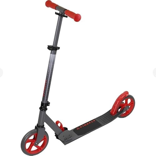 Firefly Unisex – Erwachsene FF 180 Roller, Grey Light/Black/Red, Einheitsgröße
