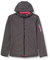 CMP, Woman Jacket Zip Hood, Woman, Nero Mel.-Desert Rose, 48