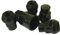 BIMECC M12x1.25 Nissan Locking Wheel Nuts/Bolts with Key - Black - 60 Degree Taper - To fit Nissan | Infiniti | Subaru