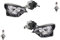 Johns, Scheinwerfer passend für Renault Twingo II + H4 L R Twingo 2 2012- m. Stellmotor