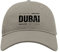 Maikomanija Dubai City Coordinates Reise Vereinigte Arabische Emirate Baumwolle Curved Visier Baseball Cap Dad Hat Unisex Sport Bequemes Top, grau, One size