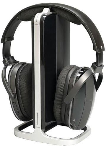 Retekess TA007 Wireless Headphones for TV Watching, with 2.4G Charging Dock, No Audio Delay, 60M Distance in an Open Place, Compatible with Bluetooth, for Home