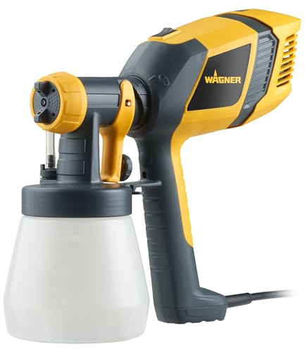 Wagner Spraytech 2419326 Control Spray QX2 HVLP - Spruzzatore portatile per macchiare recinzioni, ponti, reticoli e altro, 3 modalità di spruzzo, impostazioni regolabili