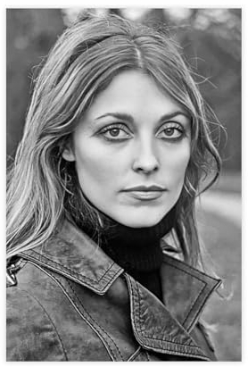 ZOLULA Vintage-Poster der Filmschauspielerin Sharon Tate, Leinwand-Poster, Schlafzimmer, Dekoration, Sport, Landschaft, Büro, Raumdekoration, Geschenk, ungerahmt, 40 x 60 cm