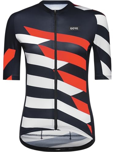 GORE WEAR Damen Spirit Signal Chaos Jerseys, Orbit Blau/Weiß, 38 EU