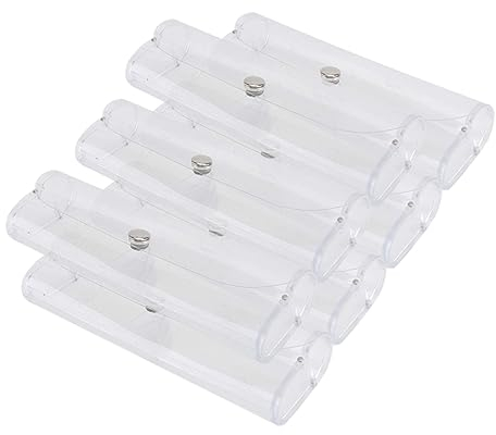 PACKOVE Brillenetui für Die Reise 7-teiliges Brillenetui für Sonnenbrillen Kabelaufbewahrung Kompakt und für