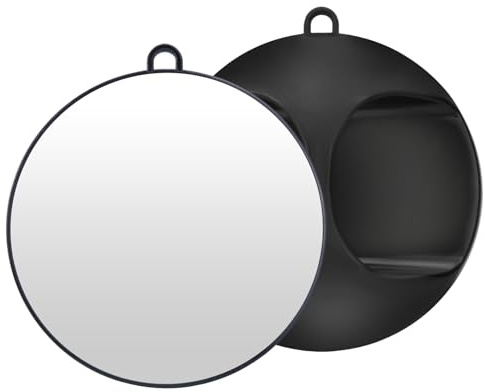 Miroir de Coiffeur Professionnel en Main, Rond pour Salon de Coiffure