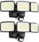 AIXPI Battery Powered Outdoor Lights, 240 Led Security Lights Outdoor Motion Sensor PIR, IP65 Waterproof Outdoor Wall Lights Wireless Flood Lights Indoor for Gardern Yard Porch Garage, 2 Pack
