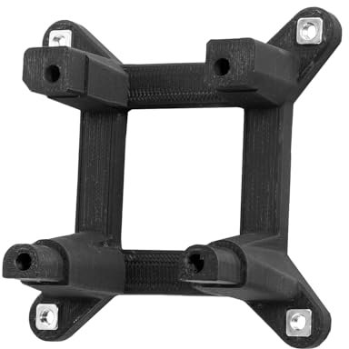 3IDEE Adaptateur VESA, Montage VESA Compatible avec Moniteur LC-Power (LC-M27-QHD-144-C-V2 & LC-M32-QHD-144-C-V2) - Support VESA 75 x 75 mm - Adaptateur VESA pour écrans sans connecteur VESA