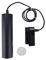 Ledvion - Illuminazione a binario a LED incl. Cavo da 1,5 m (nero, dimmerabile, raccordo GU10)