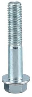 1/2/3/4/5/6/7/8/10/11/12/13/15/17/20 pièces M5 M6 M8 M10 M12 Grade 8.8 boulons à bride hexagonale galvanisés vis à bride tampon de ceinture hexagonale filetage complet/filetage partiel(M12-30mm(1pc))