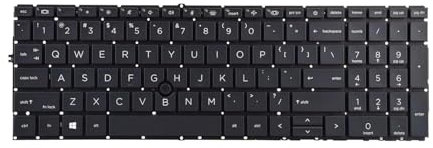 Table-King Ersatz-Tastatur mit Hintergrundbeleuchtung für HP Elitebook 755 G7 850 G7 855 G7 850 G8 855 G8.Zbook Firefly 15 G7 Zbook Firefly 15 G8