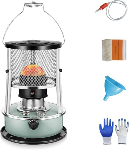 XNXYSMKJ Kerosin-Raumheizer, Herd, Nicht elektrische Heizung, mobiler Kerosin-Ofenbrenner, Ölheizung, Kerosin-Heizungen zum Kochen in Campingzelten (B)