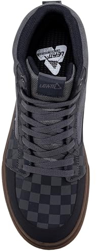 Leatt Herren Scarpe MTB 1.0 Flat Hi Con Suola A Doppia Mescola fahrradschuh, grau, 43 EU