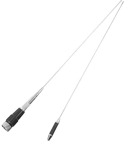 Yardwe Antenne Radio CB Multifonction 26-28 MHz pour Voiture Et Marine Antenne VHF Marine Mobile Robuste Bande CB pour Radio Mobile