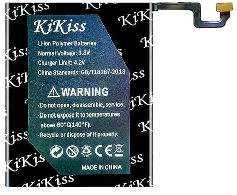 380mAh High Capacity Li-ion Polymer Watch Battery,Replacement Compatible for Apple Watch iWatch Series 4 S4 44mm with Tool Kits