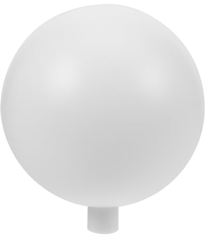 Hängelampenschirm G4 Sockel 10,5mm Rund Weiß aus Kunststoff | Lampenschirm Weiß Rund, Bruchfest, Einfache Montage für Pendelleuchte und Deckenlampe