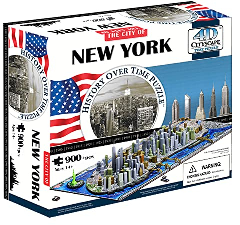 4D Cityscape 40010 - New York, USA Puzzle