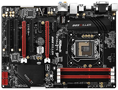 ASRock Fatal1ty B85 Killer Mainboard (Intel B85, DDR3, S-ATA 600, ATX, 1x PCI Express 3.0 x16, USB 3.0, HDMI, Qualcomm Atheros Killer LAN, Socket 1150)