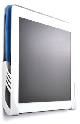 Dockem Koala Tablet Wandhalterung - Für iPad Air/Mini/Pro, Samsung Galaxy Tab/Note, Nexus 7/10 und mehr (weiße Klammern, Schraubmontage)