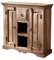 MASSIVMOEBEL24.DE | LEEDS Sideboard aus Massivholz #45 | aus Sheeshamholz - Grau, geölt | 6 Fächer + 1 Schublade | 87x32x85 cm | Kommode TV-Sideboard TV-Board