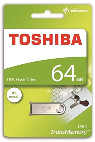 Toshiba by Kioxia 64 GB TransMemory U401 USB2 Metal