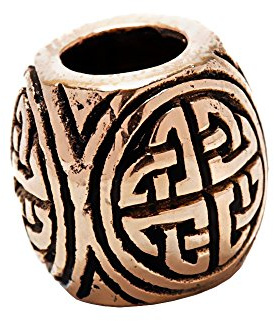 NKlaus Haarperle und Bartschmuck SVANTJE, Keltenschmuck aus Bronze